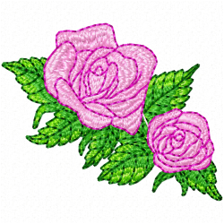 Flowers Embroidery Design 9